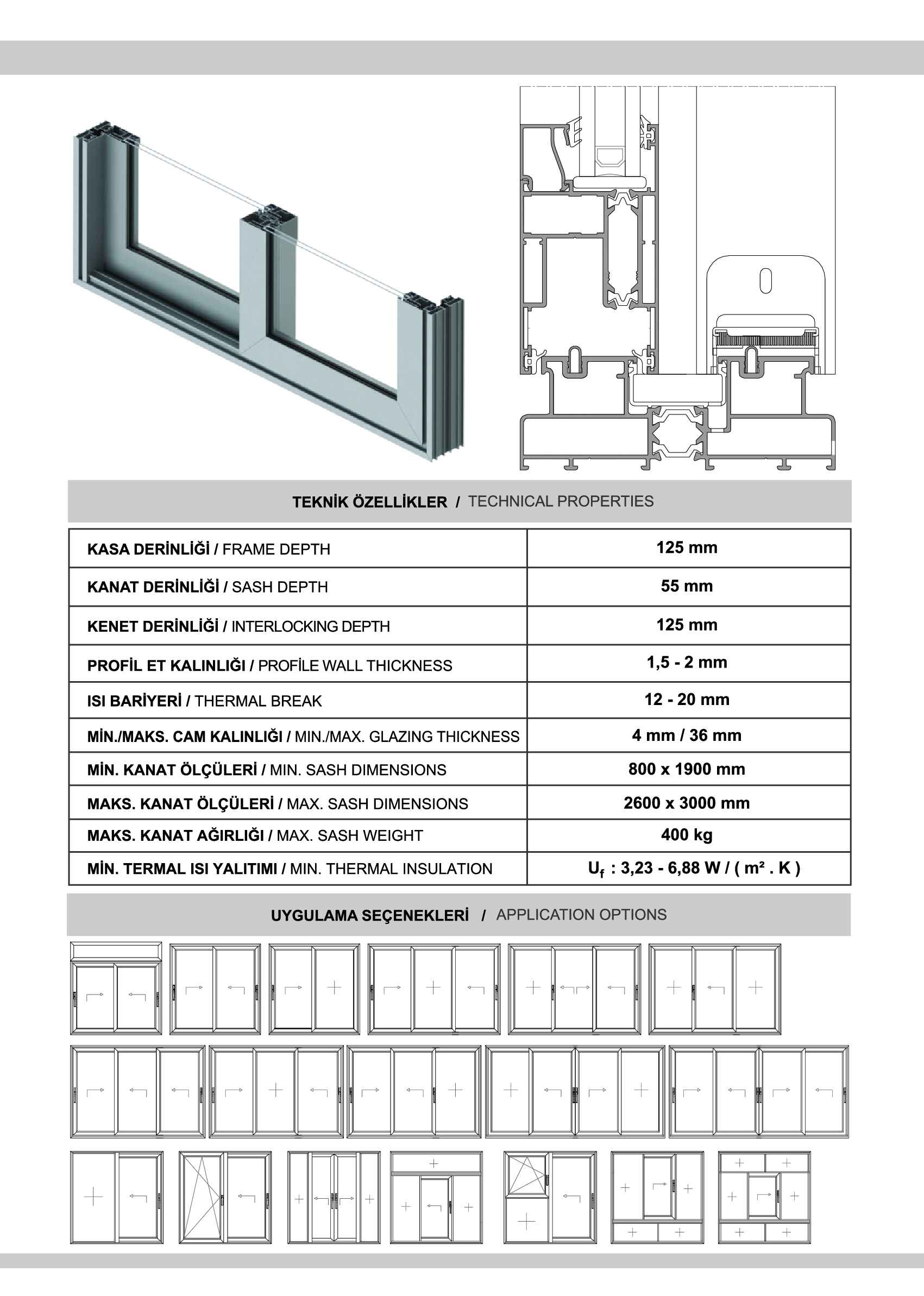 HEBESCHİEBE SÜRME ALÜMİNYUM 2